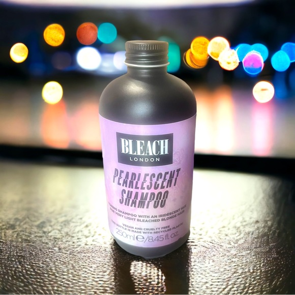 BLEACH LONDON Pearlescent Shampoo Purple for blonde hair 8.45 FL OZ NWOB - Picture 1 of 16